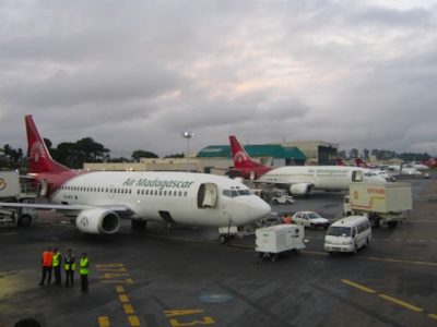La reprise des vols internationaux à Madagascar